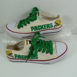 GB Packers Women's Sneakers 7 Gently Used
